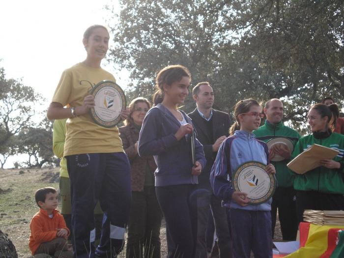 La joven atleta Lydia Alonso, de Aldeanueva del Camino, se proclama campeona de Extremadura de Orientación
