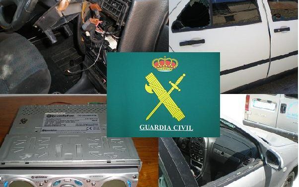 La Guardia Civil detiene a un ciudadano como supuesto autor de dos robos con fuerza en vehículos en Jerte