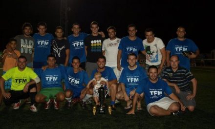 TFM se proclama campeón de la VIII Liga de Fútbol-7 Villa de Moraleja en la que han participado 14 equipos