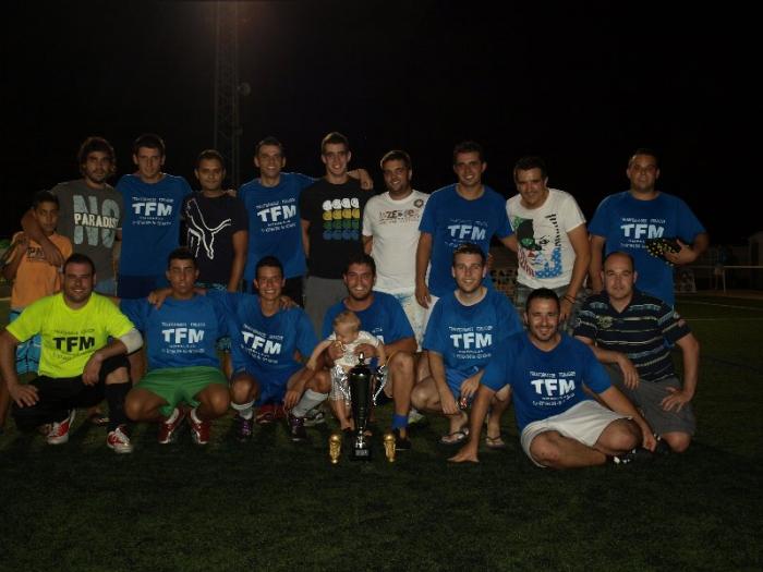 TFM se proclama campeón de la VIII Liga de Fútbol-7 Villa de Moraleja en la que han participado 14 equipos