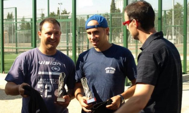 Los caurienses Juan Valle y Alberto Bertol ganan el I Torneo de Pádel de San Buenaventura de Moraleja