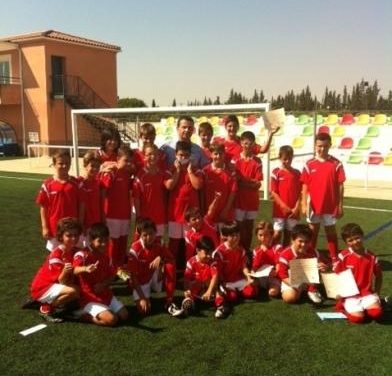 El Campus de Fútbol Base Villa de Moraleja cuenta con la participación de 60 niños de la localidad