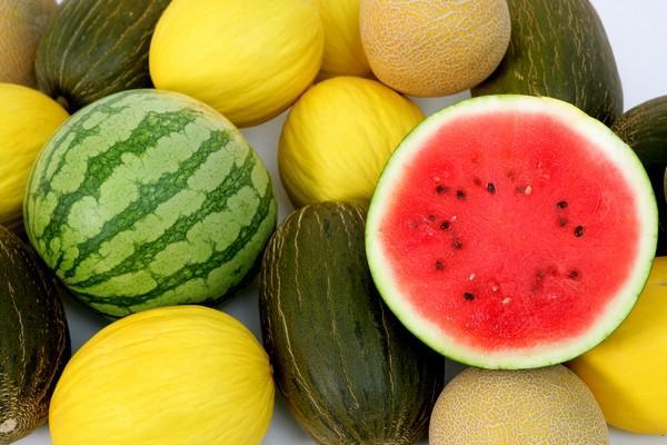 El melón y la sandía son las frutas mas consumidas en los hogares españoles durante el periodo de verano