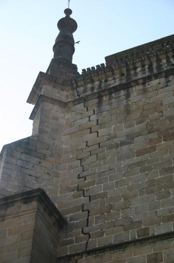 Las obras de reparación de la cubierta y humedades de la Catedral de Coria se harán antes de final de año