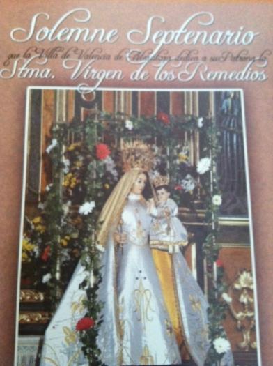 Valencia de Alcántara cierra los actos del septenario de la patrona con el traslado de la imagen al Santuario