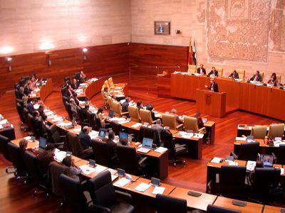 El Pleno de la Asamblea acepta la propuesta de IU Verdes-SIEX de revisar el Estatuto del ex-presidente