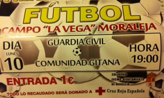 Guardias Civiles y jugadores de la comunidad gitana se enfrentarán en un partido benéfico el lunes en Moraleja