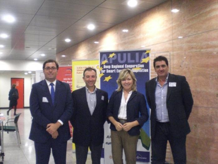 Las diputaciones europeas, entre ellas la de Cáceres, presentan sus iniciativas innovadoras en Bruselas