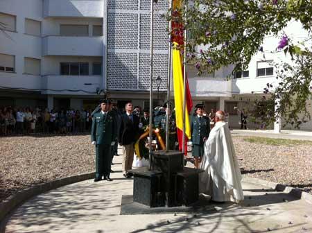 La Guardia Civil de Valencia de Alcántara celebra la festividad de su patrona, la Virgen del Pilar