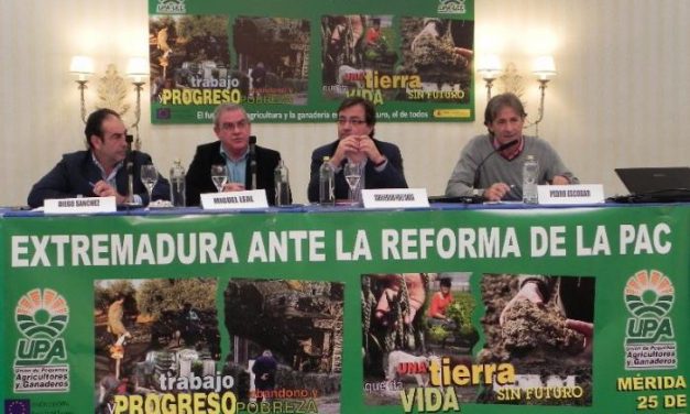 Pedro Escobar espera que la futura PAC garantice «la supervivencia de pequeños y medianos agricultores»
