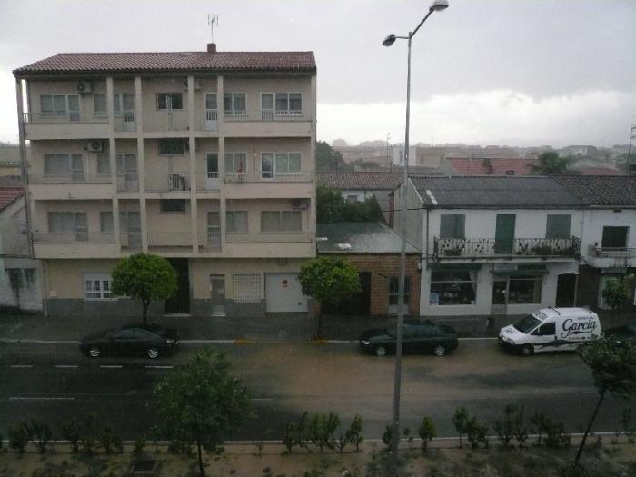 El norte de la provincia de Cáceres y el sur de Badajoz están en alerta amarilla por intensas lluvias