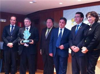 La ONCE premia al Museo de Arte Romano de Mérida por su atención a los discapacitados