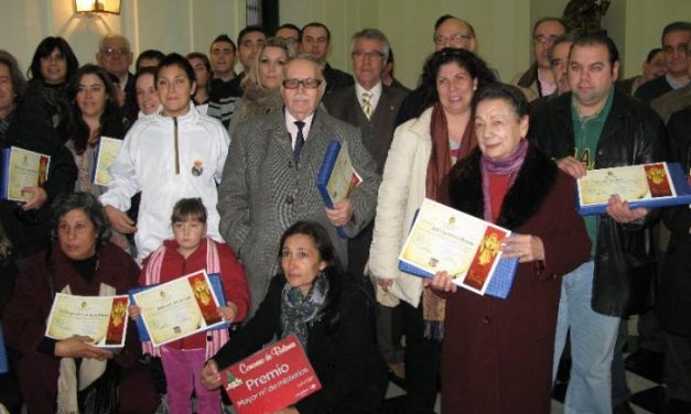 La concejalía de Festejos del Ayuntamiento de Cáceres entrega los premios del Concurso de Belenes