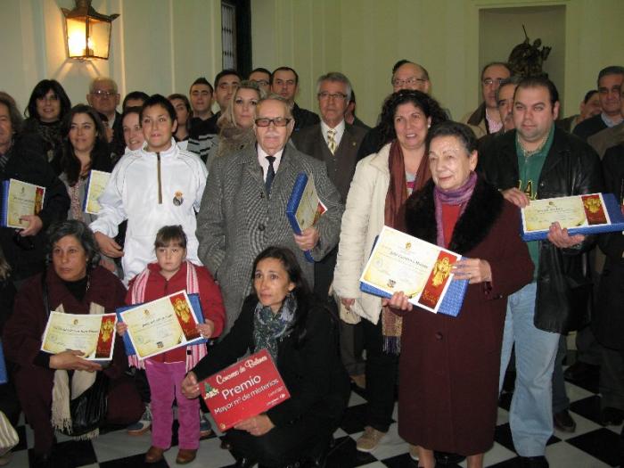 La concejalía de Festejos del Ayuntamiento de Cáceres entrega los premios del Concurso de Belenes
