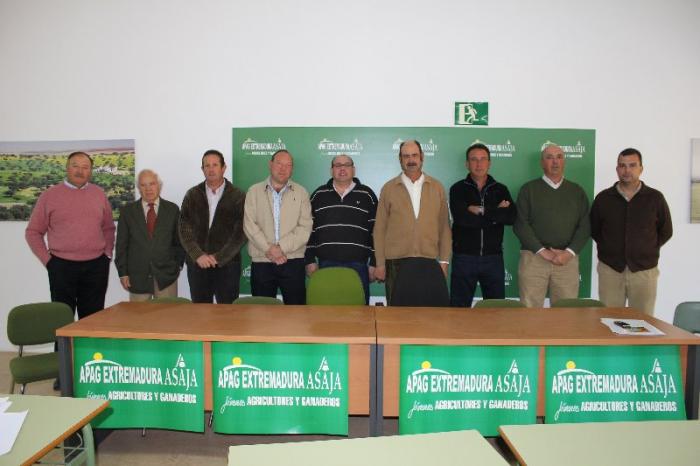 Manuel Laparra encabeza la candidatura de consenso para la presidencia de Apag Extremadura Asaja