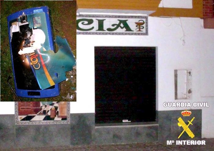 La Guardia Civil detiene el fin de semana a seis personas por robos de máquinas expendedoras y recreativas