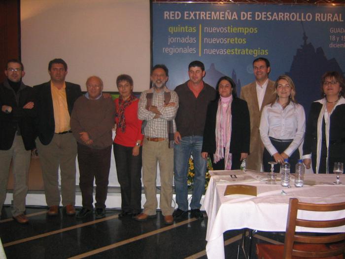 Aurelio García Bermúdez ha sido reelegido como presidente de Red Extremeña de Desarrollo Rural