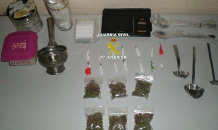 Agentes de la Guardia Civil detectan un punto de venta de droga en Jarandilla de la Vera