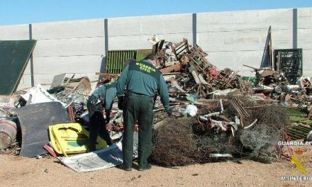 La Guardia Civil detiene a los presuntos autores del robo de compuertas de riego en la comarca de Vegas Altas