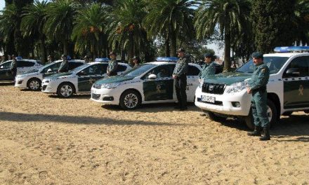 La Guardia Civil renueva parte de su parque automovilístico en Badajoz con 50 nuevos vehículos
