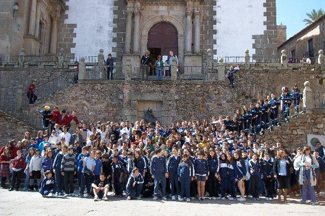 Cerca de 900 escolares han recorrido la historia de la ciudad con ‘Cáceres, Patrimonio de los Niños’