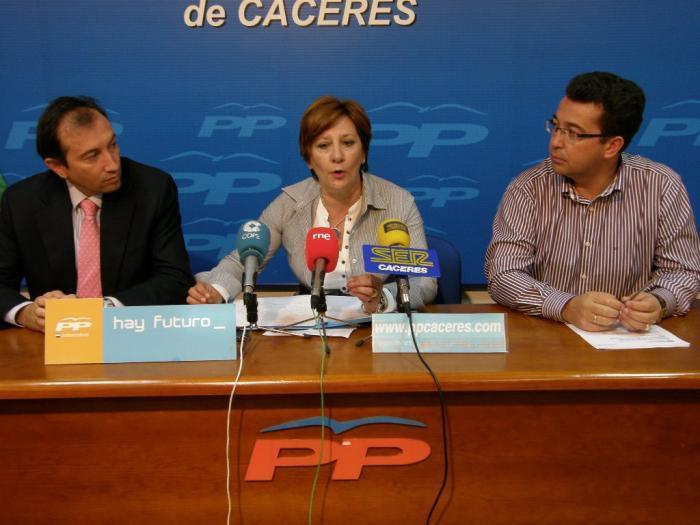 Concepción González se compromete a defender la provincia de Cáceres en su escaño en el Congreso
