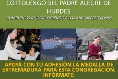RedMadre Extremadura y Adinca piden la Medalla de Extremadura para las Servidoras de Jesús