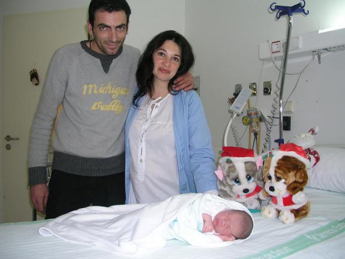 El primer nacimiento de Extremadura del año 2008 se registra en el Hospital Ciudad de Coria