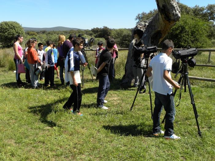 Extremadura celebra el día mundial de las aves migratorias en el Parque Natural de Cornalvo