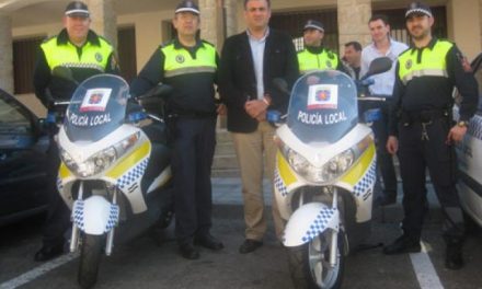 La Policía Local de la ciudad de Coria estrena motos para mejorar el servicio que prestan los agentes