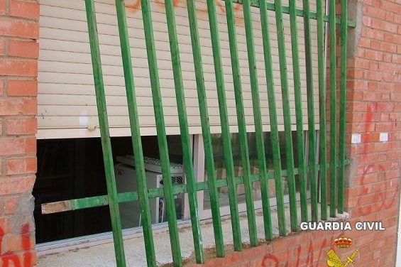La Guardia Civil detiene a un grupo de jóvenes que se dedicaban al robo de centros docentes en Guareña
