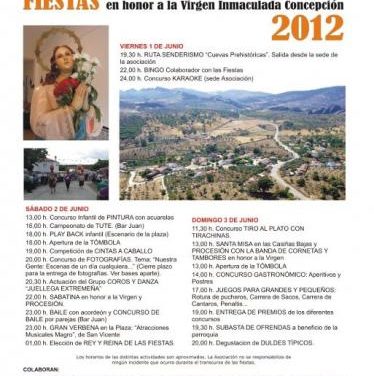 La aldea de Las Casiñas celebrará las fiestas en honor a la Virgen Inmaculada Concepción del 1 al 3 de junio