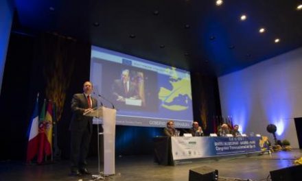 Monago defiende el Eje 16 como una infraestructura prioritaria y esencial para Extremadura y Europa