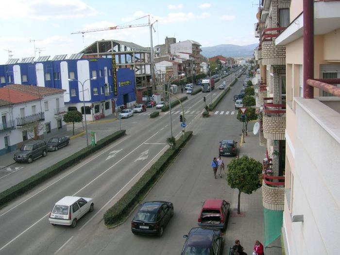 La Junta de Extremadura comienza a ejecutar las obras de la avenida principal de Moraleja