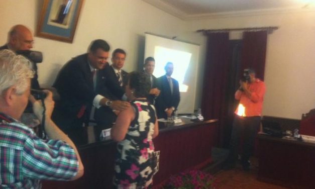 Coria vive  el XXX aniversario de la inauguración del ayuntamiento con un homenaje a los exalcaldes