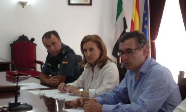La Junta de Seguridad de Valencia de Alcántara destaca la «impecable coordinación» de los cuerpos de seguridad