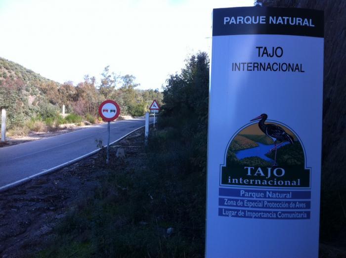 Más de treinta empresarios de España y Portugal participan en una visita al Parque Natural Tajo