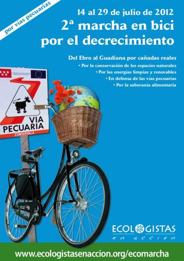 La marcha “Pedaleando caminos alternativos” de Ecologistas en Acción recorrerá Extremadura