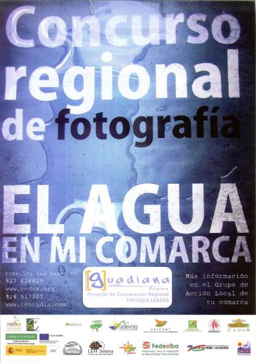 ADICOMT celebrará el concurso regional de fotografía con el tema «El agua de la comarca»