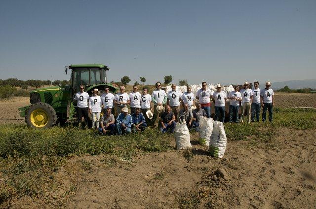 La Diputación de Cáceres entrega 10.000 kilos de patatas al Club Rotary gracias a un proyecto solidario