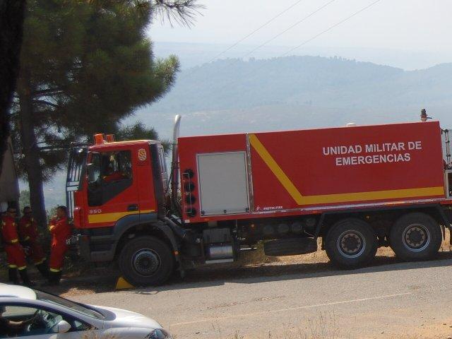 El Gobierno de Extremadura lamenta el accidente laboral que ha costado la vida a un militar en el incendio de Gata