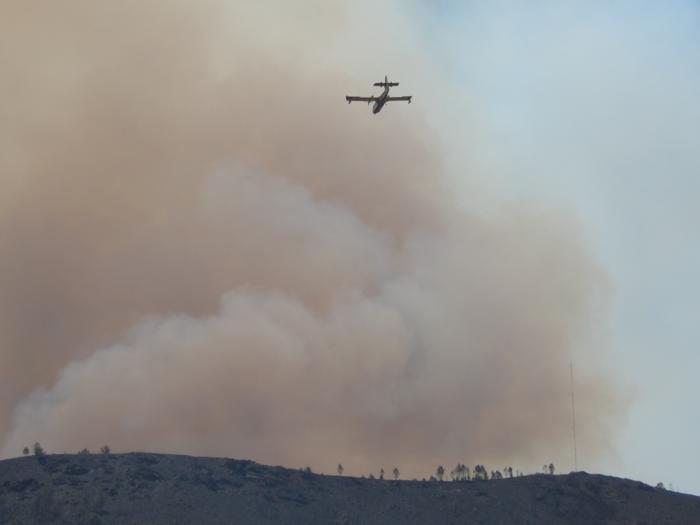 El Infoex da por controlado el incendio de Sierra de Gata que ha afectado a unas 600 hectáreas