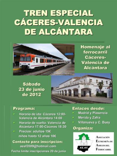 La Asociación de Amigos del Ferrocarril lamenta que Extremadura se quede sin tren de larga distancia