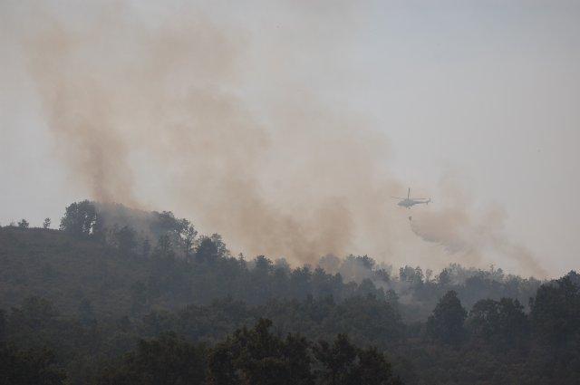 El Plan Infoex y el Platercaex declaran el Nivel 2 por el incendio que afecta desde anoche a Sierra de Gata