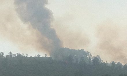 Técnicos del Infoex calculan que el fuego de Valverde del Fresno ha arrasado unas 185 hectáreas