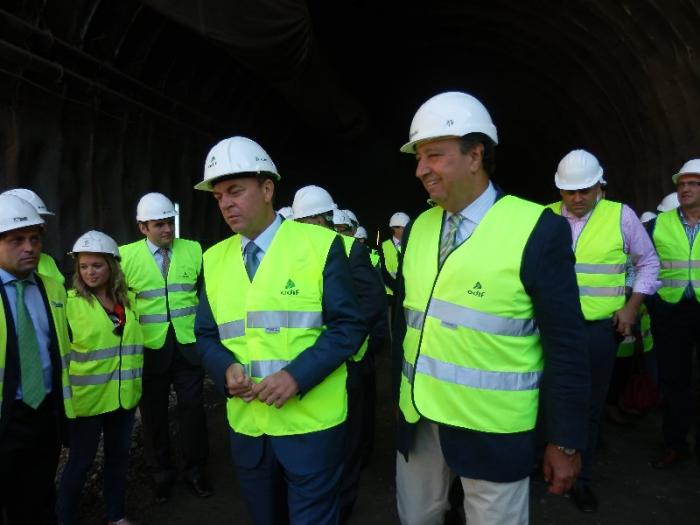 Adif aborda la fase final de la excavación del túnel Santa Marina del subtramo Grimaldo-Casas de Millán