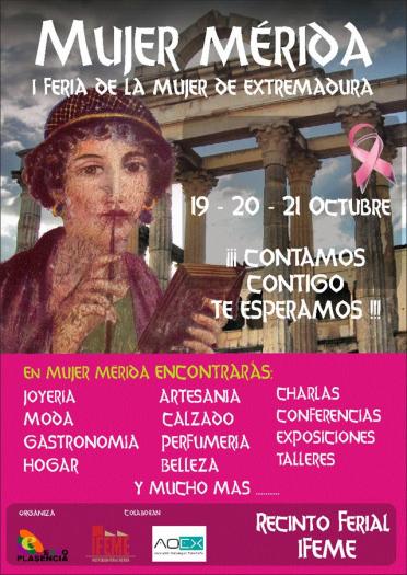 La Asociación Oncológica Extremeña participa en la I Feria de la Mujer de Extremadura