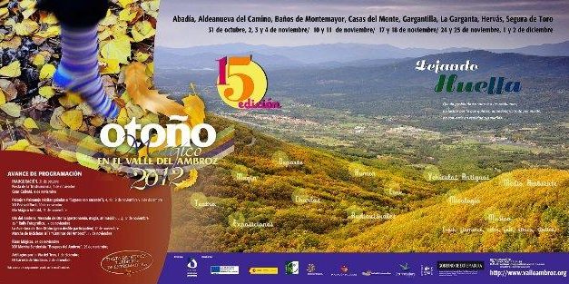 El Valle del Ambroz vivirá su Otoño Mágico del 31 de octubre al 2 de diciembre con el lema «Dejando huella»