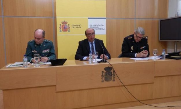 Descienden casi un 3% los delitos y faltas cometidos en Extremadura durante los tres primeros trimestres de 2012