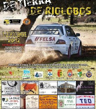 El tercer rally Tierra de Riolobos se celebrará el 1 y 2 de diciembre con tres tramos cronometrados